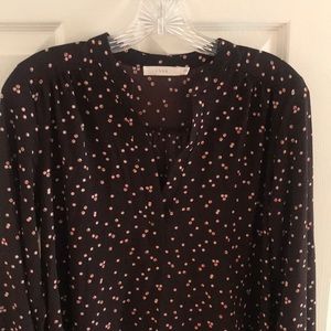 Polka dot blouse
